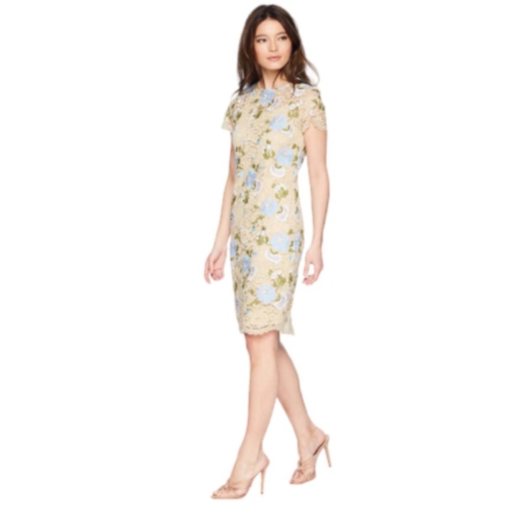 Calvin Klein Floral / Lace  Dress - Size 6